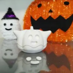お子様と塗って楽しい！ハロウィンかぼちゃおばけ フィギュア 3Dプリント品