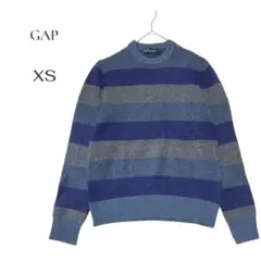 【ギャップ】GAP ストライプ ニットセーター　XSサイズ　メンズ