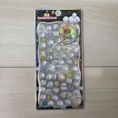 光る　ジュエルプチドロップ　ストーンつき　シール　シマエナガ　正規品