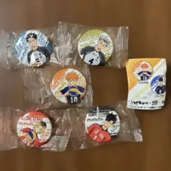くら寿司コラボ ハイキュー!! 缶バッジ5個セット