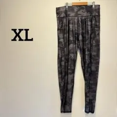 美品✨迷彩柄 【1XL】 ヨガパンツ ウエストポケット付きスポーツパンツスパッツ