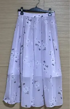 【31 Sons de mode】ラベンダーピンク　ロングスカート