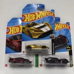 Hot Wheels ミニカー 3台セット