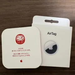 Apple AirTag(エアタグ) 2026年初売り特典 だるま限定デザイン