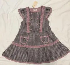 スーリー SOURiS チェック柄 ワンピース 120