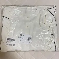 moment+ パール釦マルチウェイ配色メローフリル長袖ブラウスのサムネイル