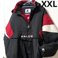 スターター　STARTER　アトランタ・ファルコンズ中綿ナイロンジャケットXXL