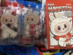 POPMART LABUBU ラブブ　コカ・コーラ　2種セット　ぬいぐるみ