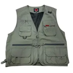 【ラッキーストライク】　美品ミリタリーベスト　チョッキ　タバコ　煙草　LLサイズ