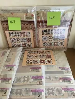 フェリシモ 思いをつないでいくフレンドシップキルト(赤)の会 全12回分