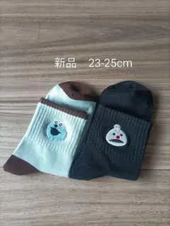 パペットスンスン　新品ソックス 2足セット 23-25cmのサムネイル