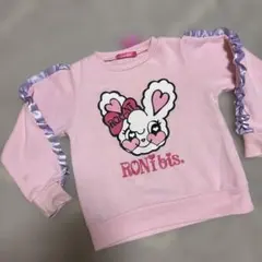 売り切り☆RONI bis. トレーナー 100cm ピンク
