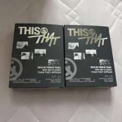 Stray Kids THIS&THAT アルバム 2点セット