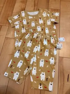 ユニクロ　半袖パジャマ　しろくまのパンツ　90cm 未使用品