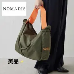 【美品】ノマディス NOMADIS テープショルダートートバッグ BASQUE
