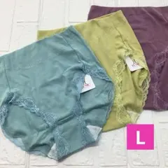 鴨居羊子 TUNIC ショーツ さらさら 綿100% 涼感 3枚組 Lサイズ - メルカリ