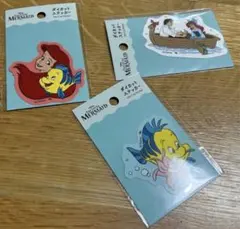 ディズニー　リトルマーメイド　アリエル　ダイカットステッカー