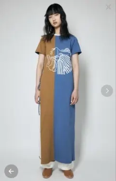 MOUSSY PROJECT U×AZUSAIIDA Tシャツワンピース