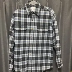 Carhartt ネルシャツ チェック柄 長袖シャツ Mサイズ　コットン　大きめ