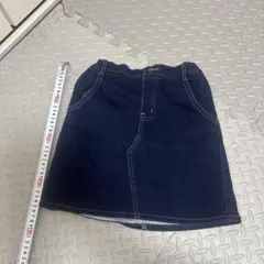 セット　GU140サイズ　デニムスカート
