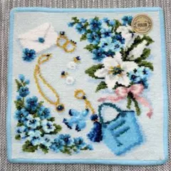 【FEILER】フェイラー♡マイフェイバリットブルー ハンカチ