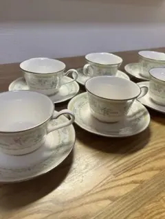 Noritake ノリタケ カップ＆ソーサー 6客セット