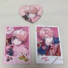 【Melty Valentine】赤城ウェンセット 缶バッジ・チェキ