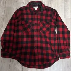 L.L.Bean アメリカ製バッファローチェックウールシャツ Mサイズ
