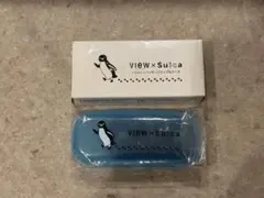 【匿名発送】view×Suica オリジナルペンギンクリップ＆ケース　Suica