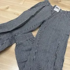 RODEO CROWNS ストライプカジュアルパンツ