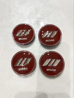 WORK Crag ホイールキャップ 4個セット - メルカリ