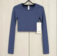 新品 lululemon Ebb to Street 長袖 カップ付き ヨガ