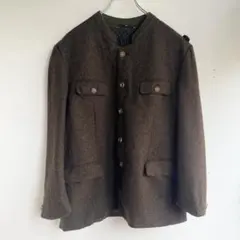 ユーロ チロリアンジャケット ウールジャケット ヨーロッパ 古着 デザイン 民族