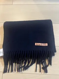 Acne Studios マフラー ブラック - メルカリ