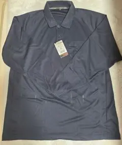 お値下げ！ANDARE SCHETTI 長袖ポロシャツ ネイビー 3L/2枚組