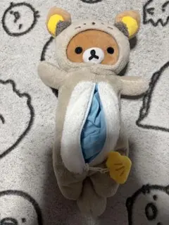 リラックマ　ぬいぐるみペンケース