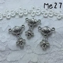 Me27センターメダイ　ロザリオ　3 穴ネックレスパーツ8