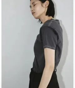 TODAYFUL ユースフルTシャツ フリーサイズ チャコールグレー F