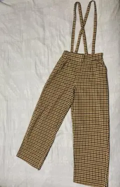 coen サスペンダー付き ストレートパンツ 150