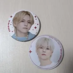 TREASURE HELLO 缶バッジ 2つセット ヨシ