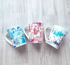 未使用品　ムーミン　マグカップ　3つセット