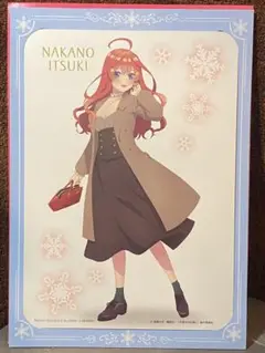 五等分の花嫁 いつき ガシャポン 台紙付きポートレート