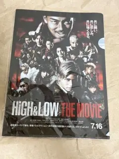 HIGH&LOW THE MOVIE/ クリアファイル / 新品未使用