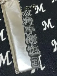 千葉ロッテマリーンズ　ラメキーホルダー