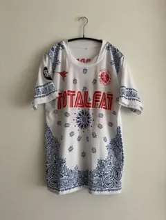 TOTALFAT バンダナ柄サッカーシャツ Mサイズ