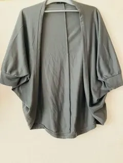 ドルマンカーディガン グレー