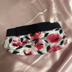 kate spade フラワープリント ポーチ　ローズ薔薇