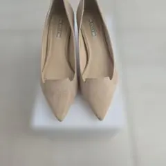 RANDAパンプス　ベージュ　24㎝