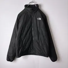 美品　ノースフェイス　レディース　キルティングジャケット　中綿　M 黒　古着