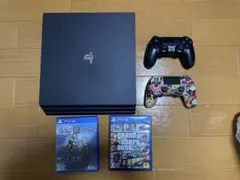 PlayStation 4 本体 + コントローラー2個 + ゲーム2本